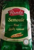 Suhkru kogus sees Semoule fine