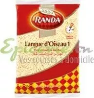 Suhkru kogus sees Soupe Langue D'oiseau 1 Randa