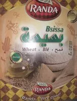 Suhkru kogus sees Bsissa ( blé )