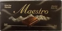 Sucre et nutriments contenus dans Maestro