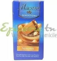 Jumlah gula yang masuk SENSATIONS ( Noisettes )