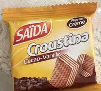 Jumlah gula yang masuk Croustina cacao-vanille