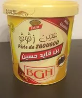 Suhkru kogus sees Pâte de ZGOUGOU