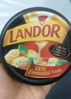 Количество сахара в Landor Emmental fondu pour tartine