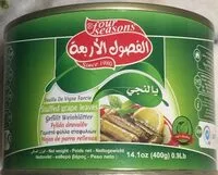Jumlah gula yang masuk Feuille de vigne farcie