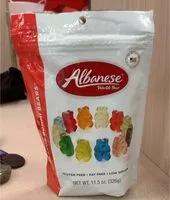 入っている砂糖の量 Gummi Bears