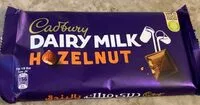 入っている砂糖の量 Dairy milk hazelnut
