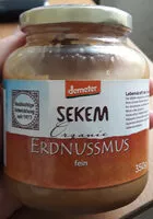 İçindeki şeker miktarı Organic Erdnussmus fein
