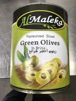 Suhkru kogus sees Green slice olives