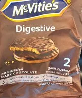 Jumlah gula yang masuk Digestive dark chocolate
