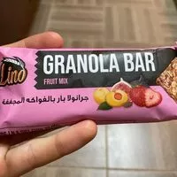 Cantidad de azúcar en Granola bar fruits