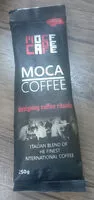 Gula dan nutrisi di dalamnya Moca coffee