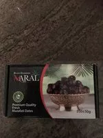 Sugar and nutrients in Black diamonds maral dates