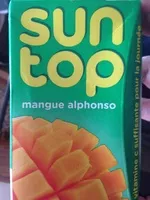 Sucre et nutriments contenus dans Sun top