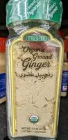 Quantité de sucre dans Freshly's organic ground ginger jar -  43 grammes