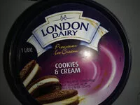 Zuckermenge drin premium ice cream cookies & cream