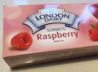 Zuckermenge drin Sorbets Raspberry