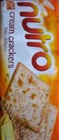 Sokerin määrä sisällä cream crackers