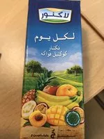 入っている砂糖の量 Lacnor Juice (fruit Cocktail, 200 Ml)