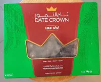 Sucre et nutriments contenus dans Date crown تاج التمور