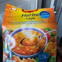 Suhkur ja toitained sees Maggi harira