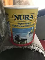 Sucre et nutriments contenus dans Nura