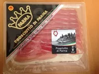 Sokerin määrä sisällä Prosciutto di Parma