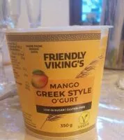 Amount of sugar in Mango Greek Style O'gurt