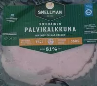 Suhkru kogus sees Kotimainen palvikalkkuna