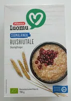 Zuckermenge drin Luomu suomalainen ruishiutale