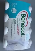入っている砂糖の量 Benecol