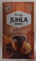 चीनी की मात्रा Juhla Mokka Samettinen