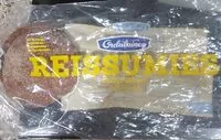 Cantidad de azúcar en Reissumies