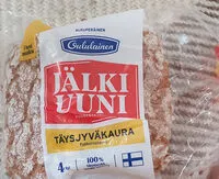Cantidad de azúcar en Jälkiuunipalat Täysjyväkauraleipä