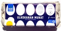 Suhkru kogus sees Ulkokanan munat