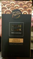 Suhkru kogus sees Pure Dark 70% Cocoa Coffee & Cardamon