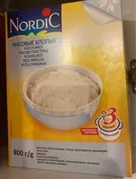 Sokerin määrä sisällä Nordic Rice Flakes