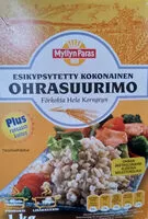 Sokeria ja ravinteita mukana Myllynparas