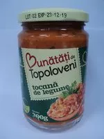 İçindeki şeker miktarı Bunătăți de Topoloveni Tocană de legume
