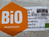 Suhkur ja toitained sees Bio microfruits