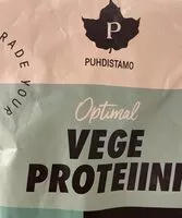 Zuckermenge drin Optimal Vege Proteiini