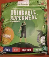Sokerin määrä sisällä Banana shake