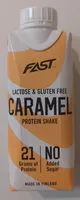 Quantité de sucre dans Caramel protein shake