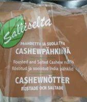 चीनी की मात्रा Paahdettu ja suolattu Cashewpähkinä