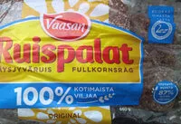 Sugar and nutrients in Vaasan