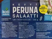 Suhkru kogus sees Kevyt perunasalaatti