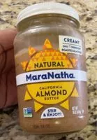 Suhkru kogus sees California Almond Butter