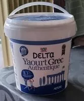 चीनी की मात्रा Yaourt Grec Authentique
