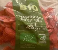 Количество сахара в Framboises entières