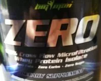 Cantidad de azúcar en Zero whey protein